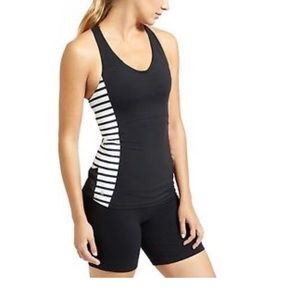 Athleta Stripe Ace Racer Tank